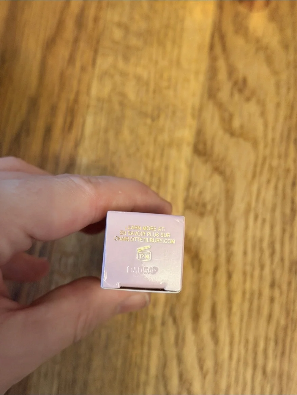 Charlotte Tilbury new box